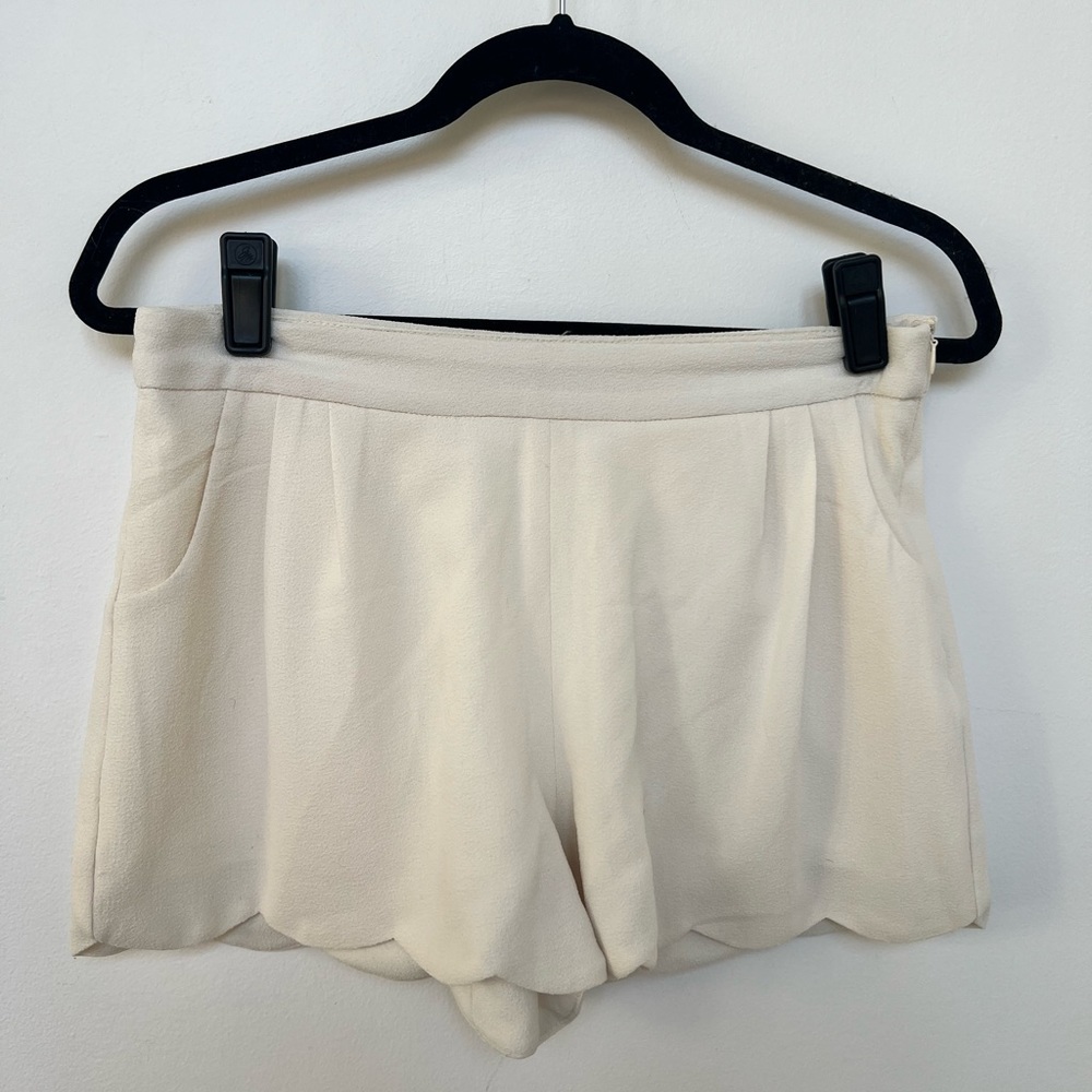 Scalloped Edge Shorts